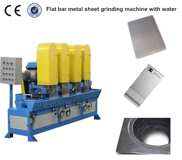 automatic abrasive belt sheet metal grinding machine
