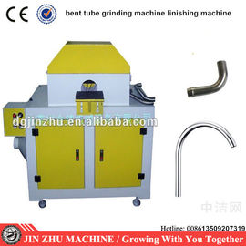 Curved Pipe bent tube oval tube linisher sanding machine