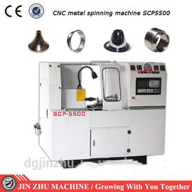 CNC Spinning Lathe Machine , Automatic Spinning Machine With High Efficiency