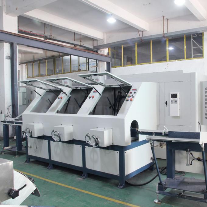 4 Heads Square Stainless Steel Tube Polishing Machine High Efficiency 6