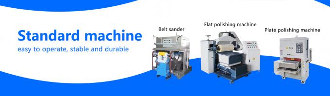 Automatic Coil Mirror Effect Buffing Machine Metal Polishing Machine 8 Heads 0