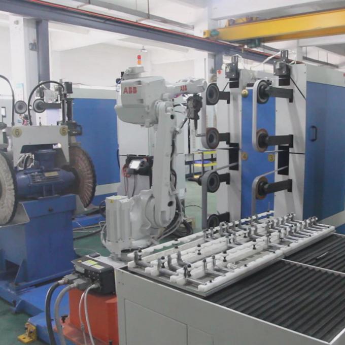 Bathroom Products Handling Industrial Operate Cnc Six Axis Robotic Arm Automatic Polishing Robot Machine 13