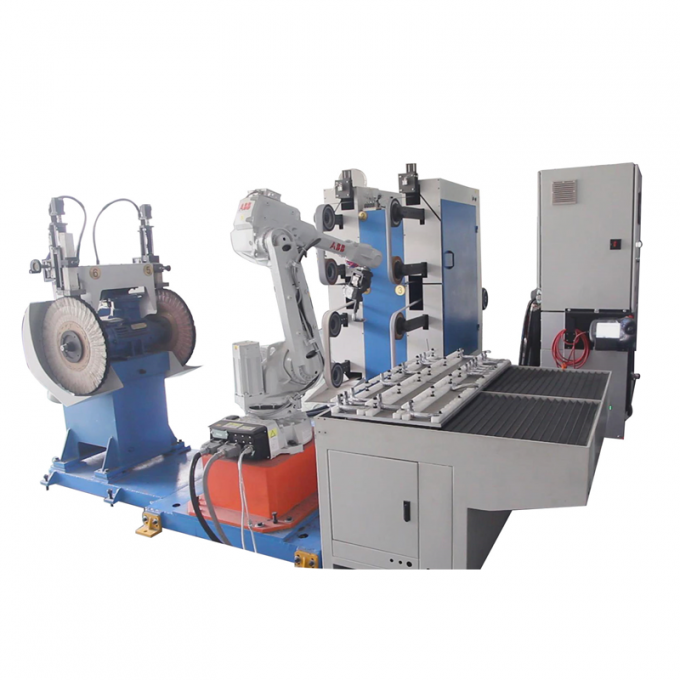 Bathroom Products Handling Industrial Operate Cnc Six Axis Robotic Arm Automatic Polishing Robot Machine 10