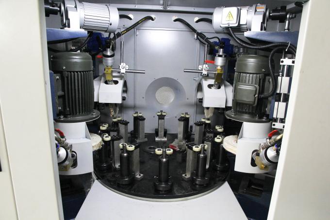 Metal Cylindrical Automatic Metal Four Station Disk Cnc Mirror Cnc Tool Grinding Electro Polishing Machine For Stainless Steel 6