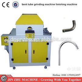 abrasive belt copper curved pipe surface sanding polishing machine