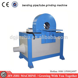 bending pipe hairline finishing machine for grinding tubes with angle