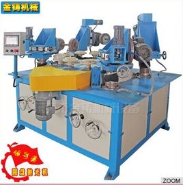 Four Heads Industrial Buffing And Polishing Machines , 3kw*4 Electric Buffing Machine
