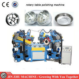 PLC Pogramming Control Rotary Polishing Machine For Stainless Steel Cookware