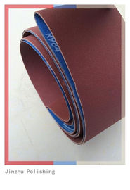 Low Noise Custom Sanding Belts , Abrasive Cloth Belt With Small Dust