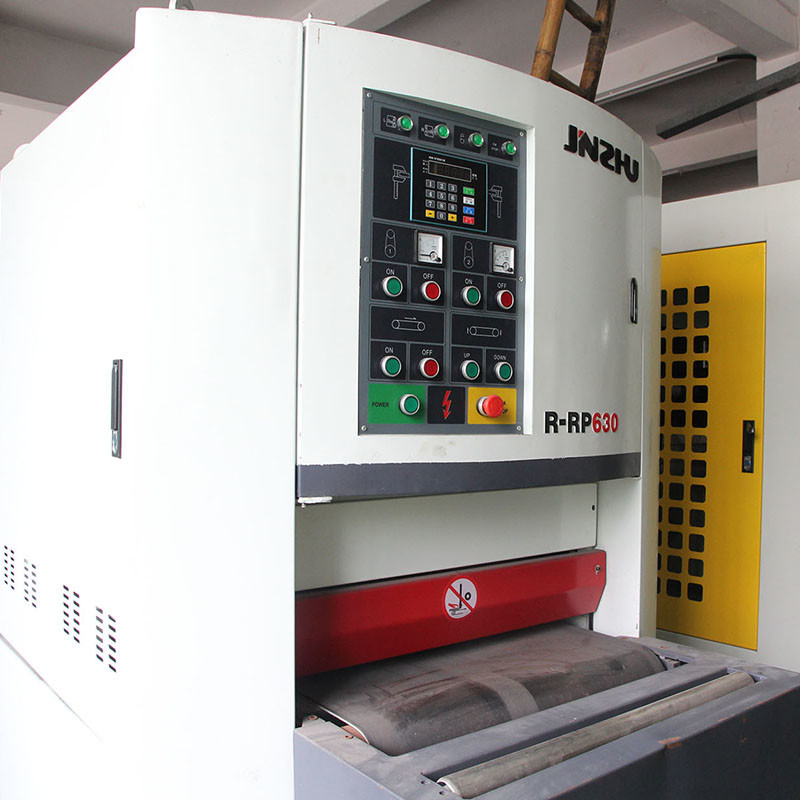 Electric Adjustable Belt Sanding Machine For Metal With Two Sanders De-Slugger Burr Removal Edge Radiusing Wide Belt