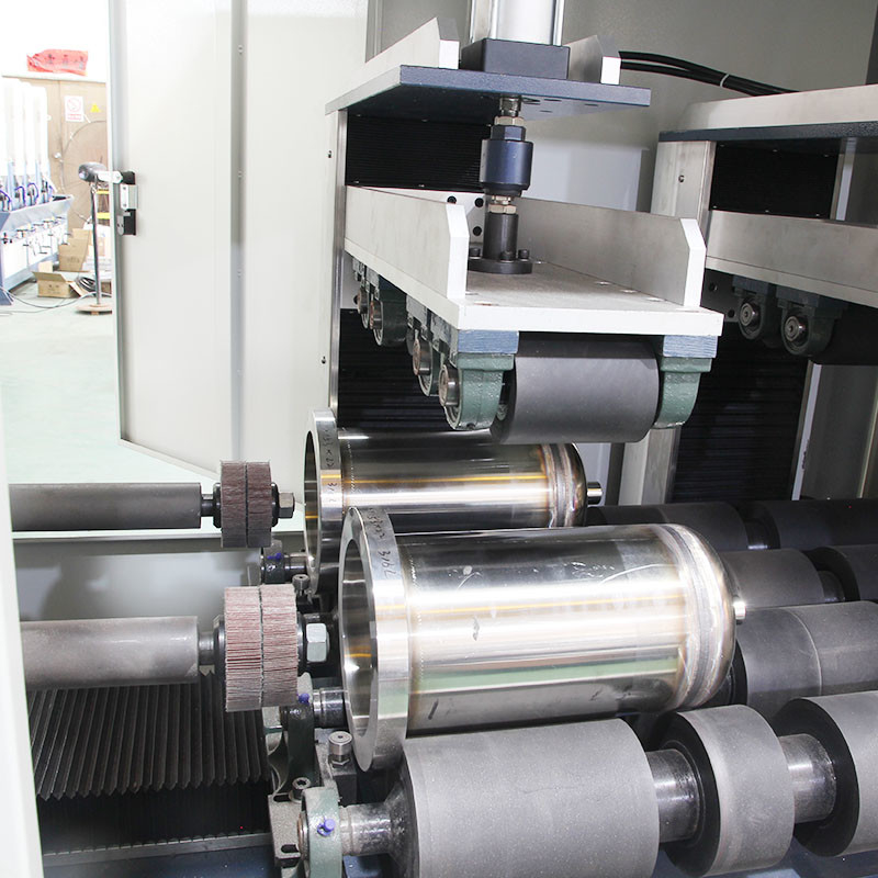 JINZHU Stainless steel pipe filter housing inner surface inwall dry polishing machine Sanding inside the pipe