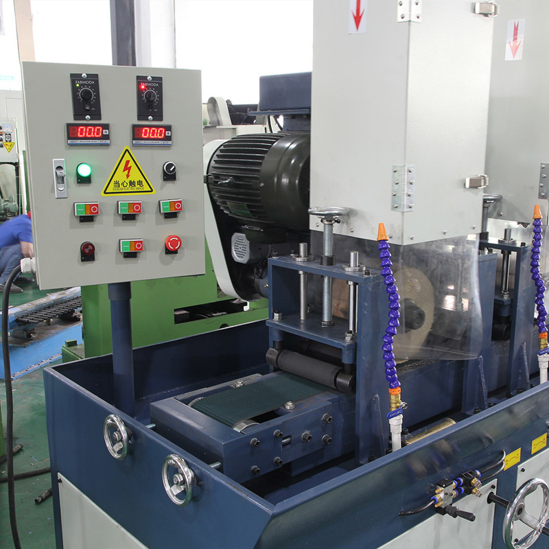 Weld seam grinding machine for door hinges Aluminium and steel hinges weld polishing