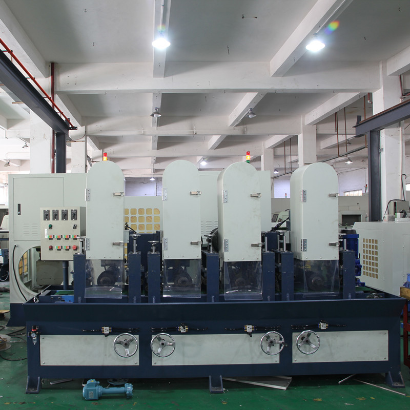 150mm Automatic machine for grinding flat surfaces finish processes Grinding satin polishing deburring