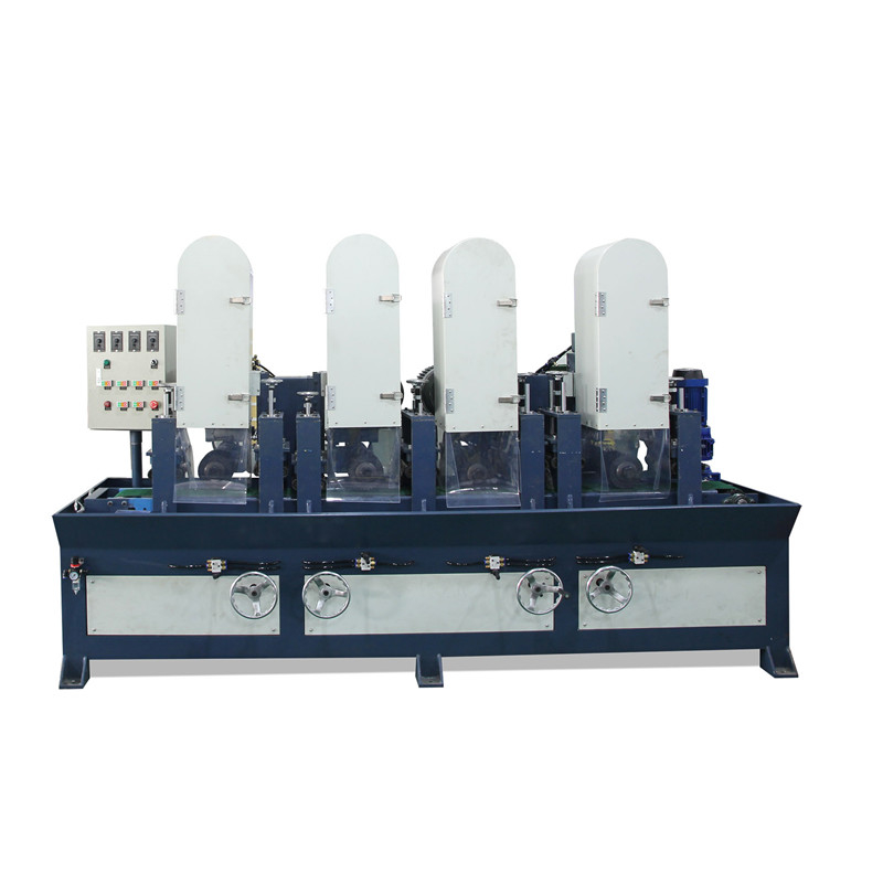150mm Automatic machine for grinding flat surfaces finish processes Grinding satin polishing deburring