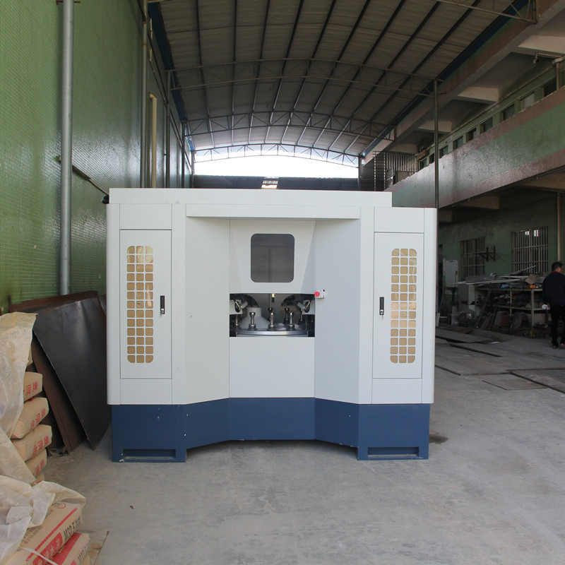 6 Grinding Head Automatic Polishing Machine Rotary Table For Dome Product Metal