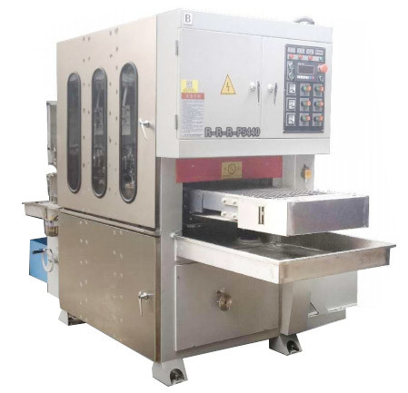 1.5KW Vacuum Motor Power Metal Finishing Machine 60mm With 5.5KW Swing Motor Power