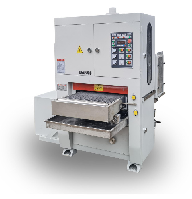 1.5KW Vacuum Motor Power Metal Finishing Machine 60mm With 5.5KW Swing Motor Power