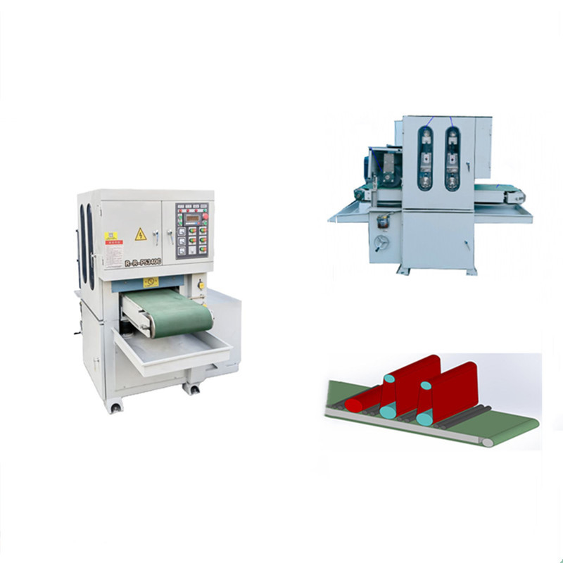 Rotating Motor Power 5.5KW Metal Sander Machine 150mm 400mm Maximum Working Width