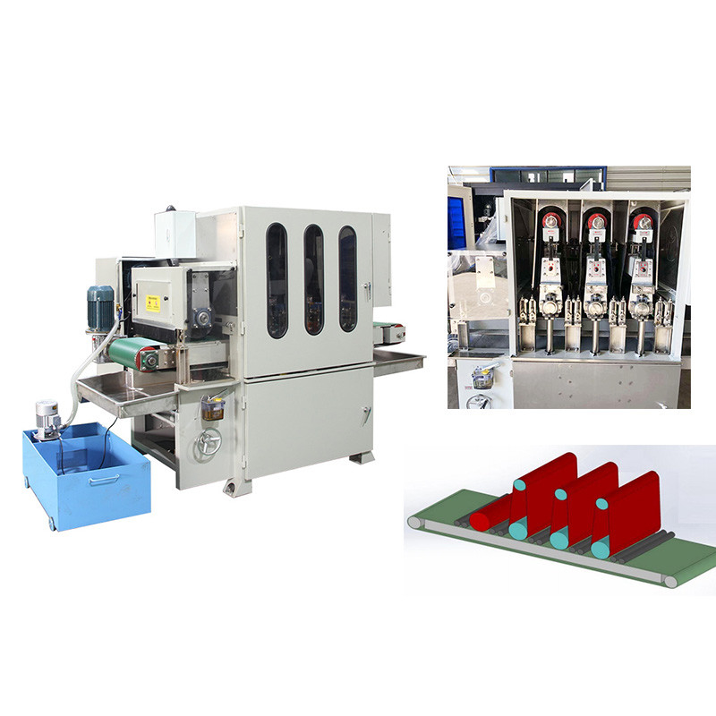 Rotating Motor Power 5.5KW Metal Sander Machine 150mm 400mm Maximum Working Width