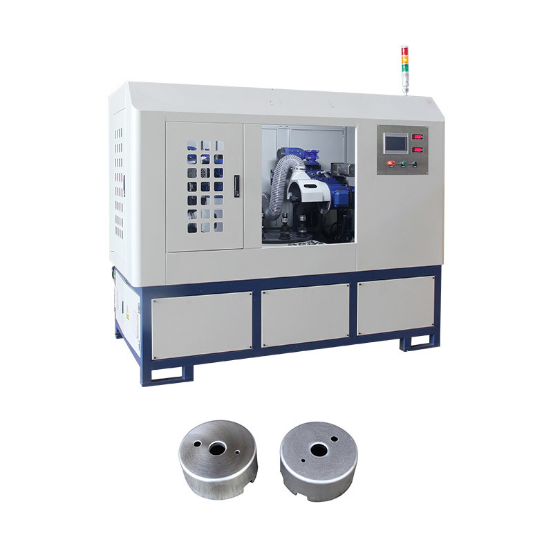 Metal Cylindrical Automatic Metal Four Station Disk Cnc Mirror Cnc Tool Grinding Electro Polishing Machine For Stainless Steel