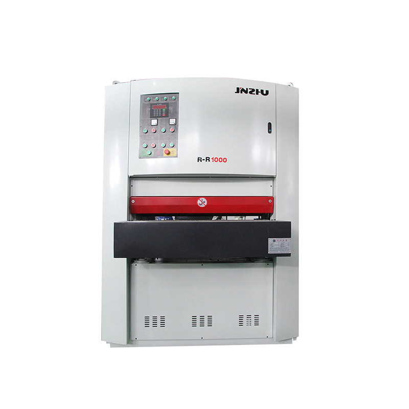 Sand Belt Automatic Rr1000mm Wide Working Sheet Metal Sanding Deburring Machine Belt Polishing