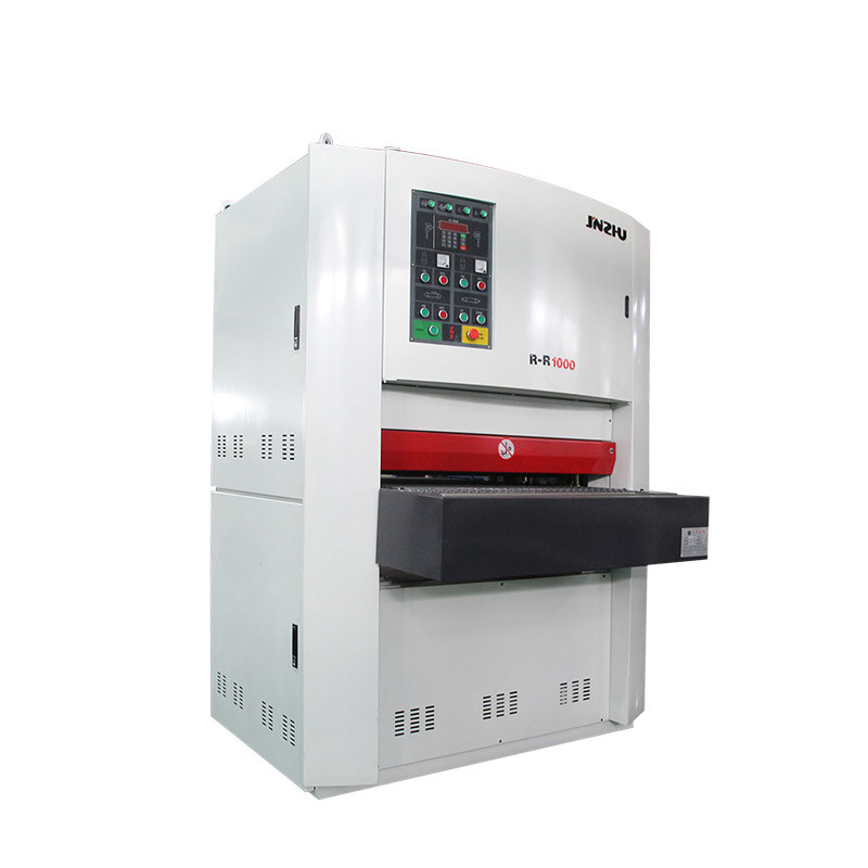 Sand Belt Automatic Rr1000mm Wide Working Sheet Metal Sanding Deburring Machine Belt Polishing