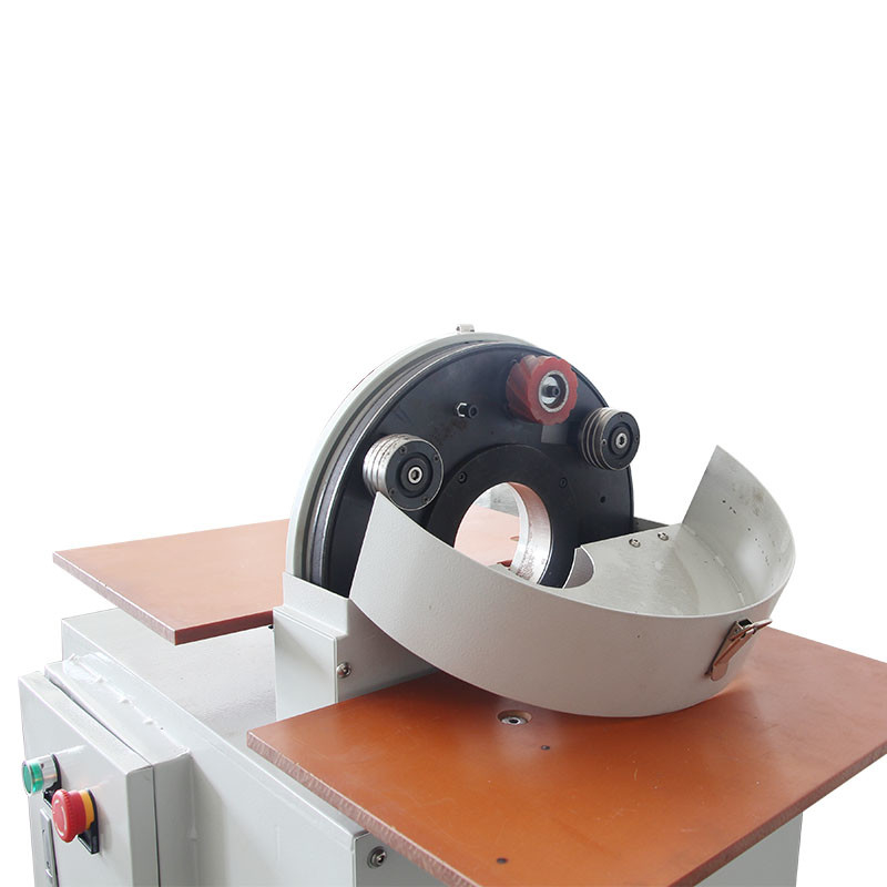 Round Tube Pipe Polishing Machine With 2.2kw Main Motor And 17m/s Linear Speed Of Abrasive Belt