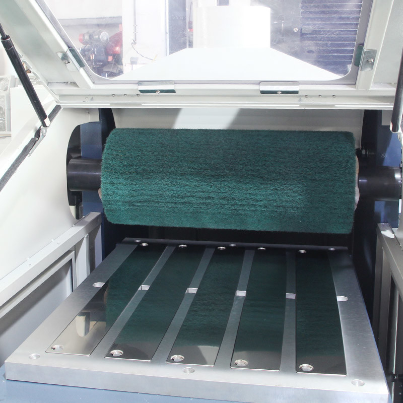 Vacuum Adsorption Stainless Steel Sheet Grinding Flat Edge Metal Plate Polishing Machine With Environmentally Friendly Cover