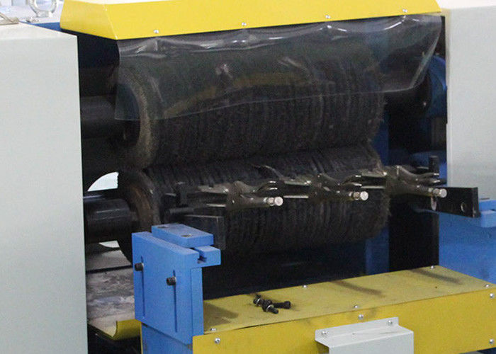 Mirror Finishing Double Shaft Cutlery Polishing Machine For Stainless Steel Spoon Handle