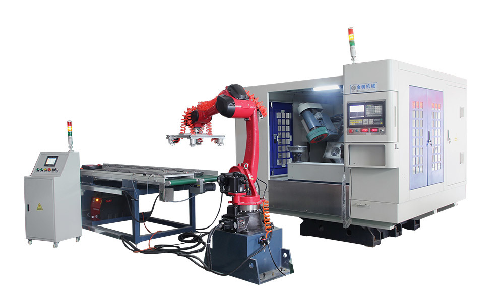 JINZHU CNC 5-Axis Polishing Machine Cnc Surface 5 Axis Metal Polishing Tools Cnc Lathe Machine for Metal