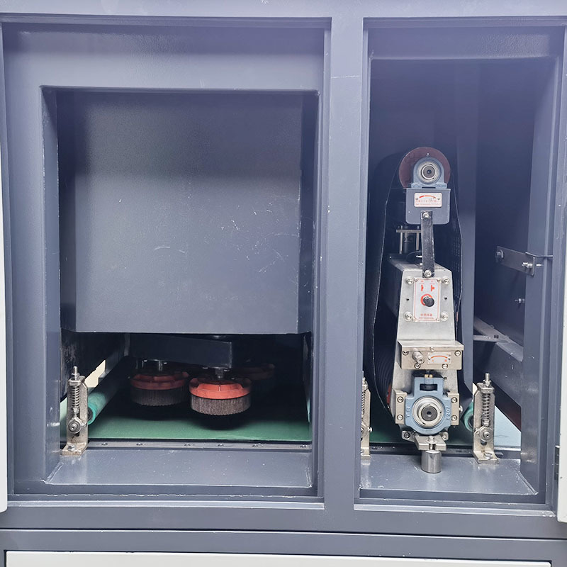 Explosion Proof Stainless Steel Deburring Wide Belt Plane Metal Grinding Machine Sand Belt Metal Deburring Machine