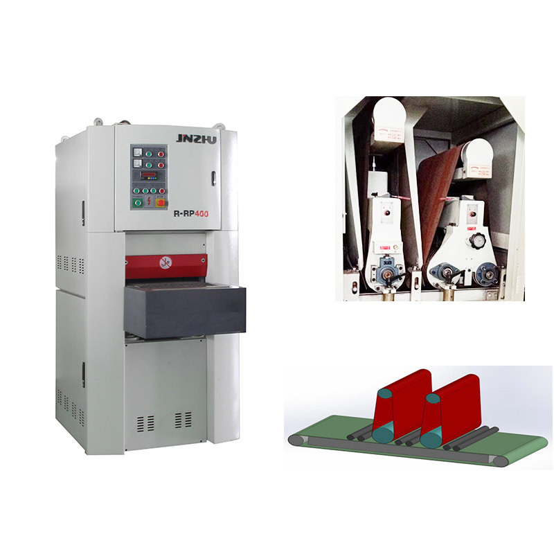 400mm Wide Belt Sander Woodworking Surface Polishing Machine Machinery Wide Belt Sander Sanding Machine for Metal Sheet