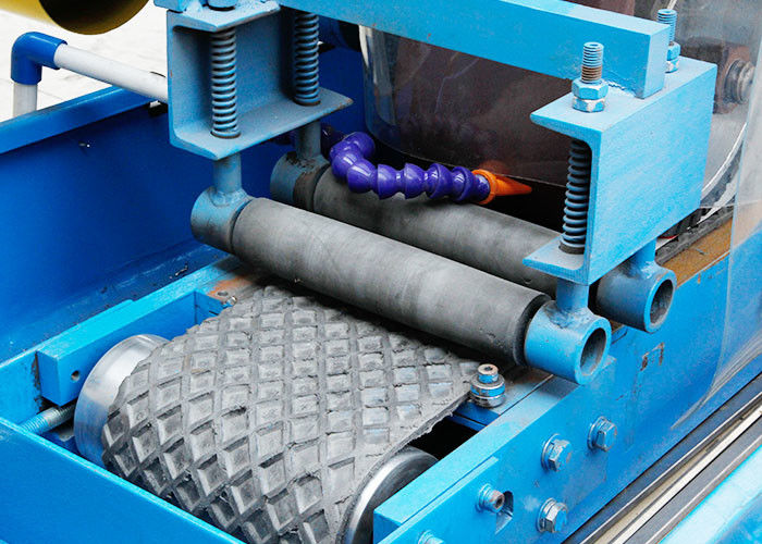 Small Machines Double Station Deburring Rust Removal Wire Drawing Engine Auto Plate Machine Abrasive Belt Metal Polisher