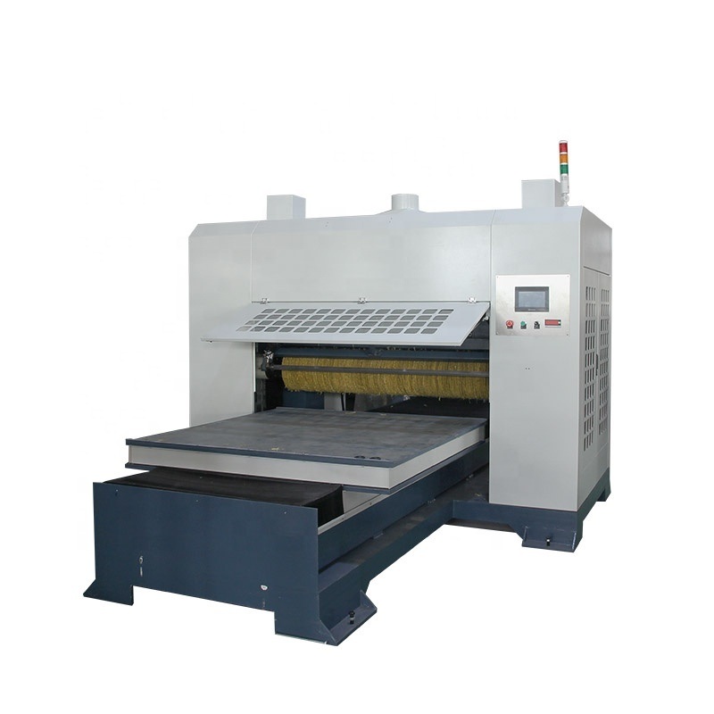 15kw Power Flat Polishing Machine with 2800r/min Spindle Speed and 1500mm Advance and Retreat Stroke for Stainless Steel Sheet Mirror Polishing