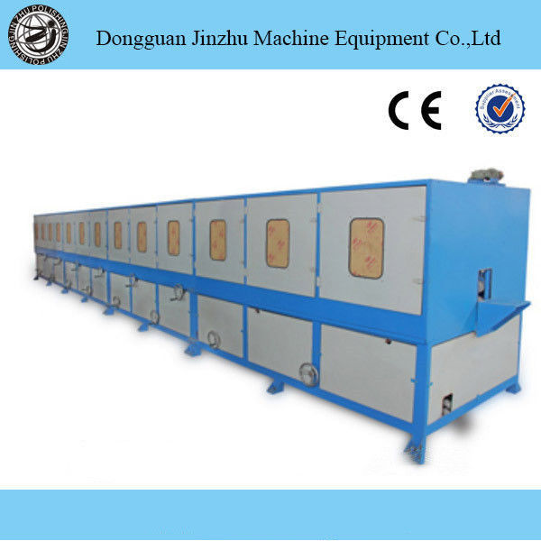 5.5kw*10 Industrial SS Tube Polishing Machine 8.8*1.15*1.8m Machine Size