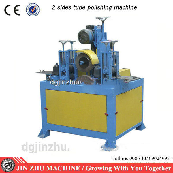 Automatic Surface Grinding Machine Dry And Wet Type Polishing For SS Square Tube