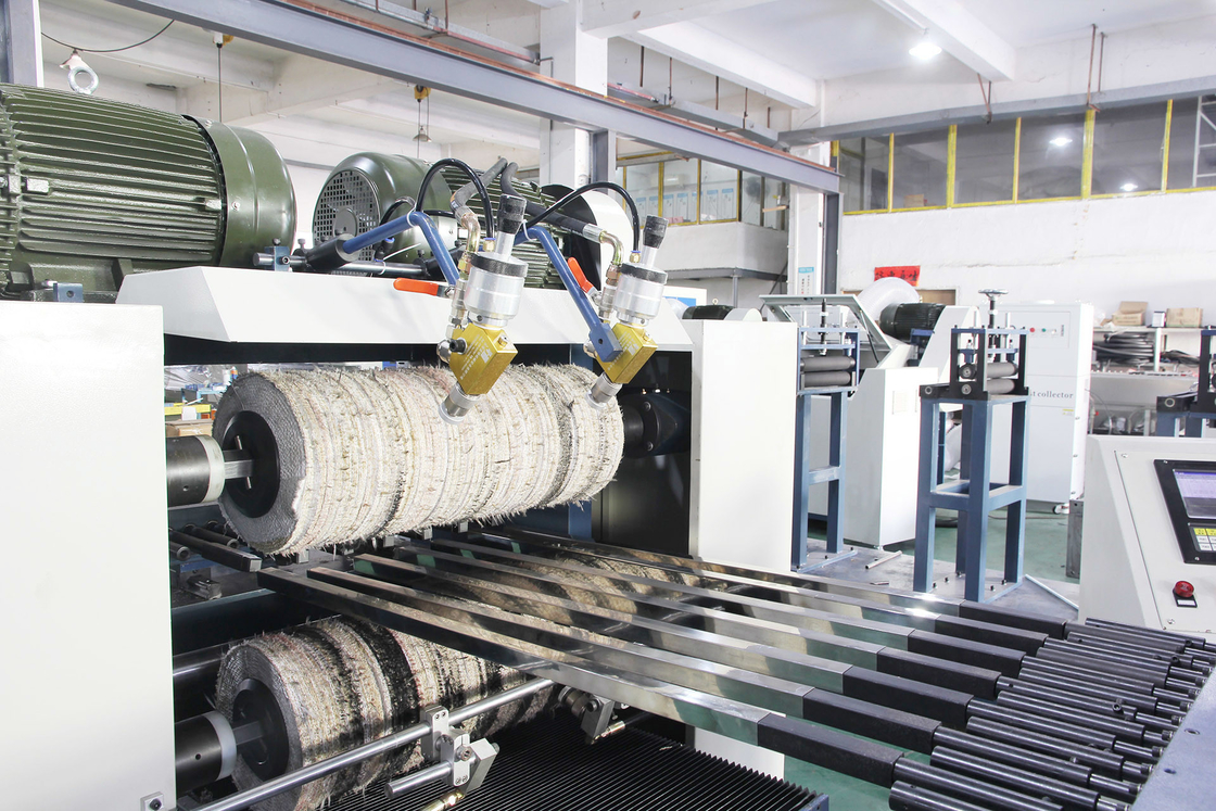 Full-automatic Both side round tube/ square tube  stainless steel pipe mirror polishing machine