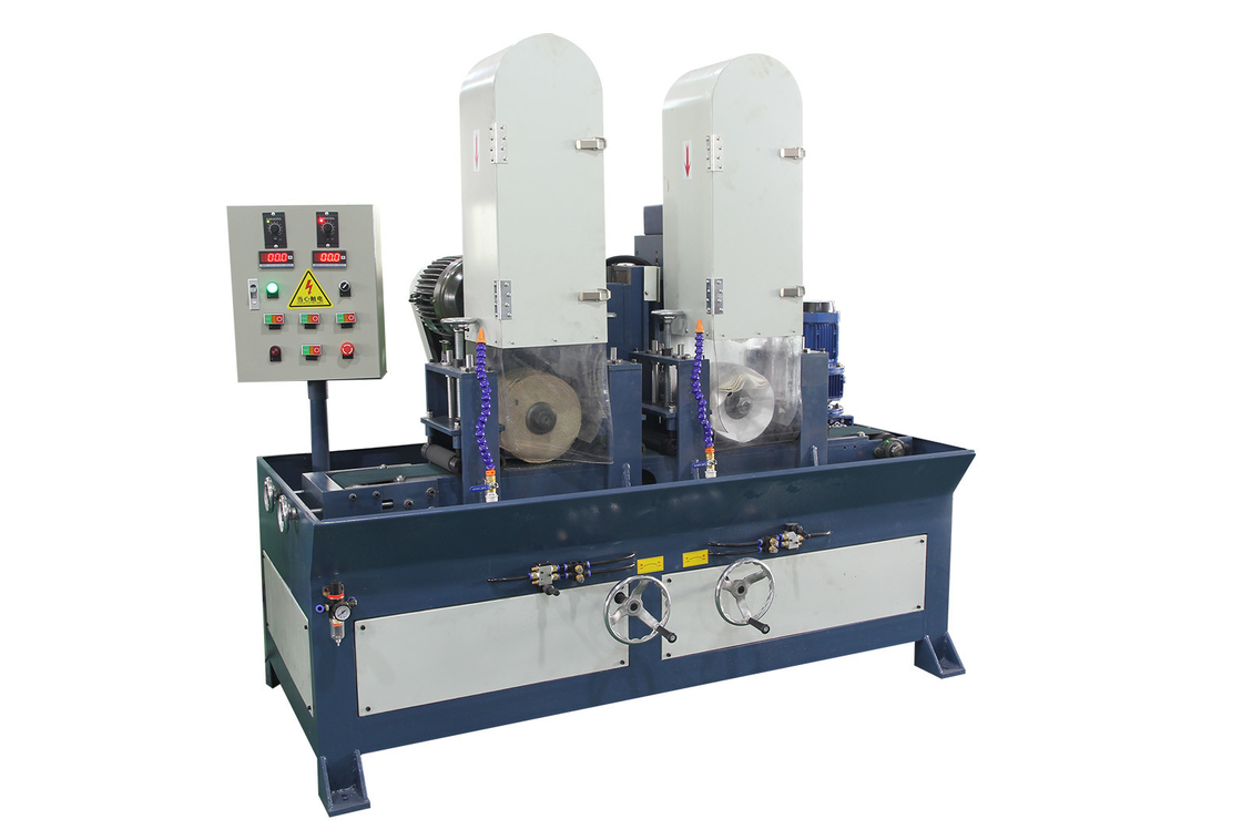 Metal stainless steel lock panel 150mm wide 2 grinding heads water sander metal belt sanding machine