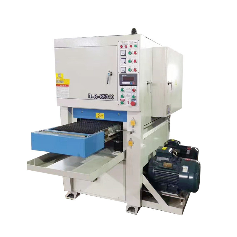 Metal sander polishing machine water grinding wire drawing machine stainless steel sheet metal cutting deburring machine