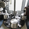 2 grinding head metal mirror buffing and finishing polishing machine automatic rotary table polishing machine