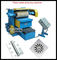 Semi Automatic Electrical Polishing Machine , 15kw Metal Polisher Machine