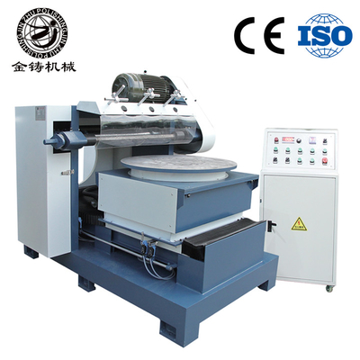 Pheumatic Source 0.55MPa Automatic Flat Sheet Rotary Polishing Machine For Metal